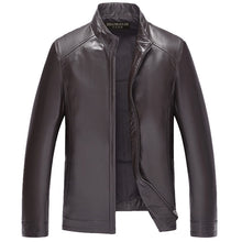 Load image into Gallery viewer, DIHOPE Winter Mens Genuine Leather Jackets Brand Real 100% Sheepskin Coat Jaqueta Couro Male Genuine Leather Jacket for Men