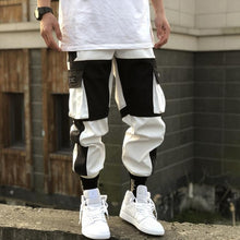 Load image into Gallery viewer, Streetwear Men's Multi Pockets Cargo Harem Pants Hip Hop Casual Male Track Pants Joggers Trousers Fashion Harajuku Men Pants

